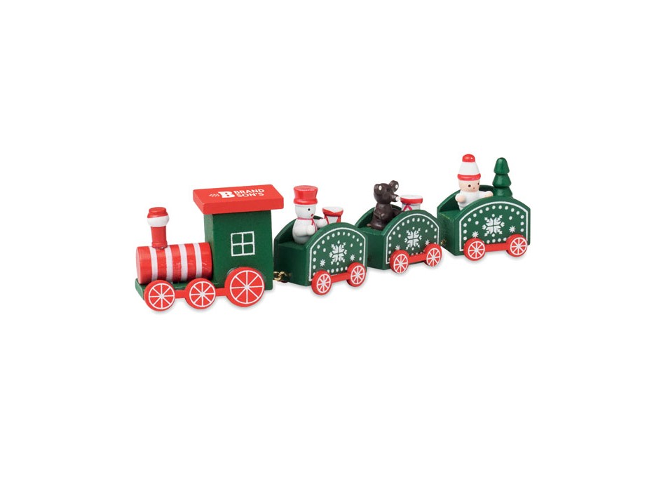 JUNA - Treno di Natale in legno FullGadgets.com