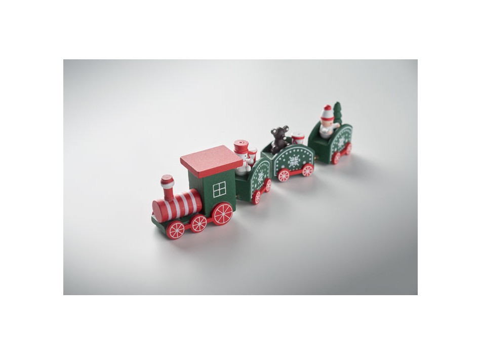 JUNA - Treno di Natale in legno FullGadgets.com