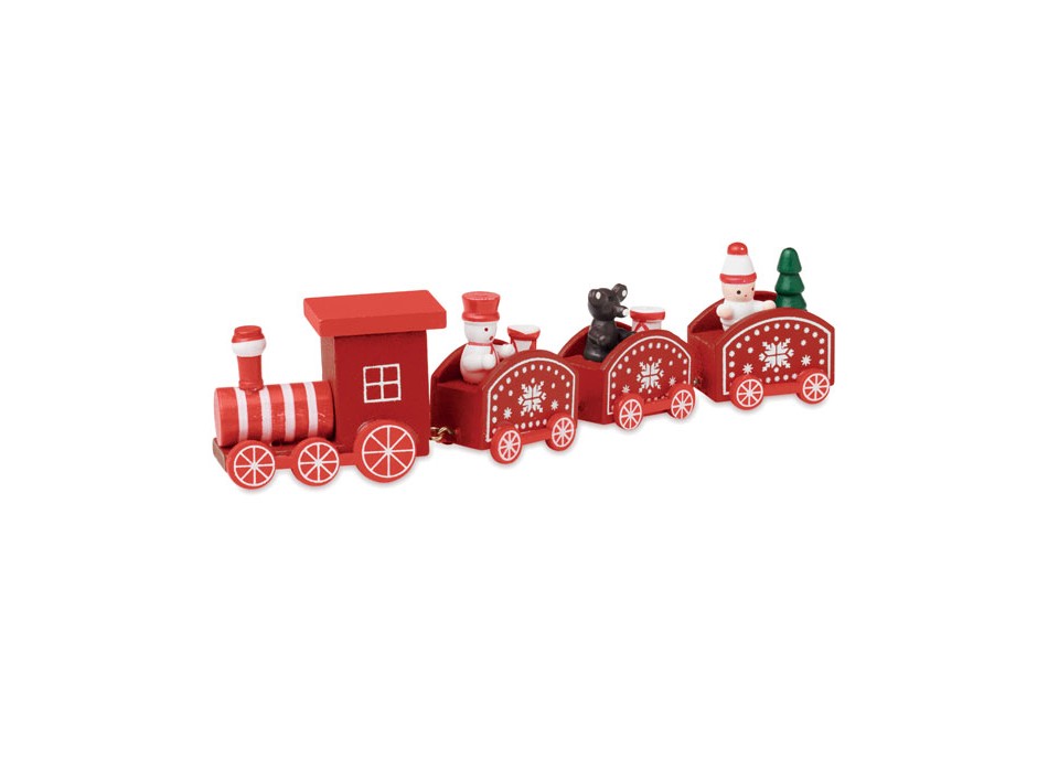JUNA - Treno di Natale in legno FullGadgets.com