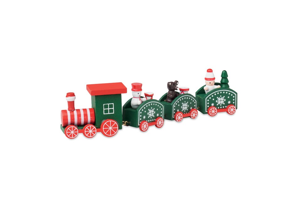 JUNA - Treno di Natale in legno FullGadgets.com