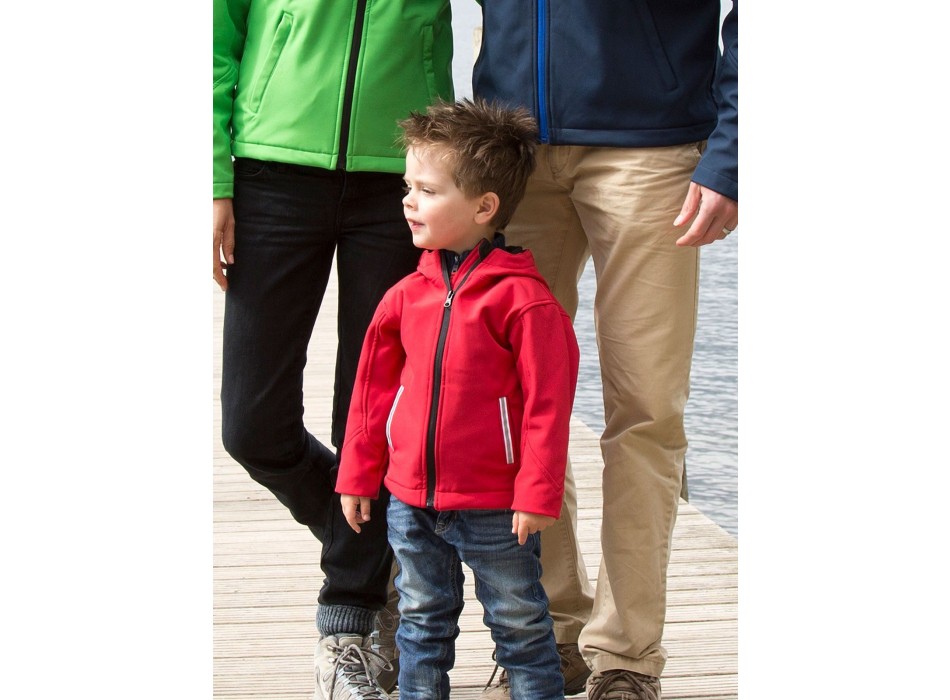 Junior Hooded Soft Shell Jacket FullGadgets.com