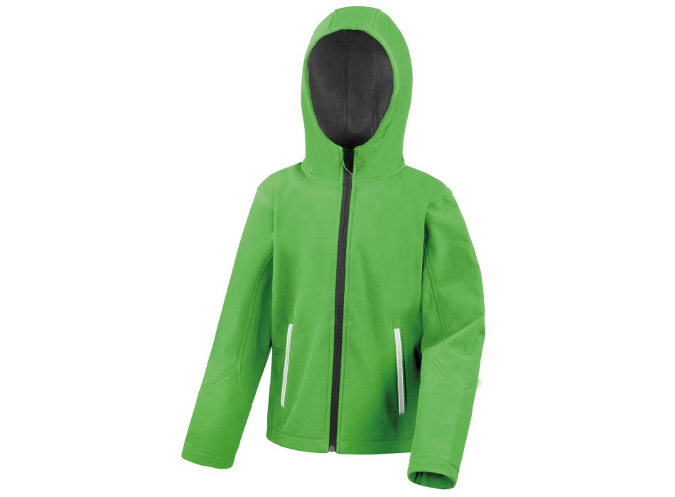Junior Hooded Soft Shell Jacket FullGadgets.com