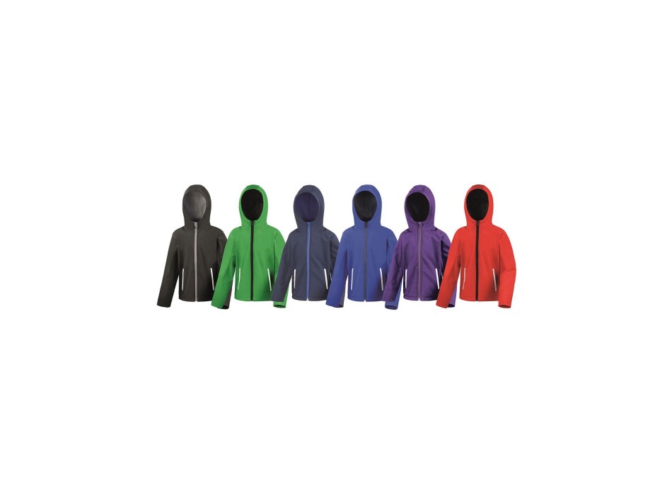 Junior Hooded Soft Shell Jacket FullGadgets.com