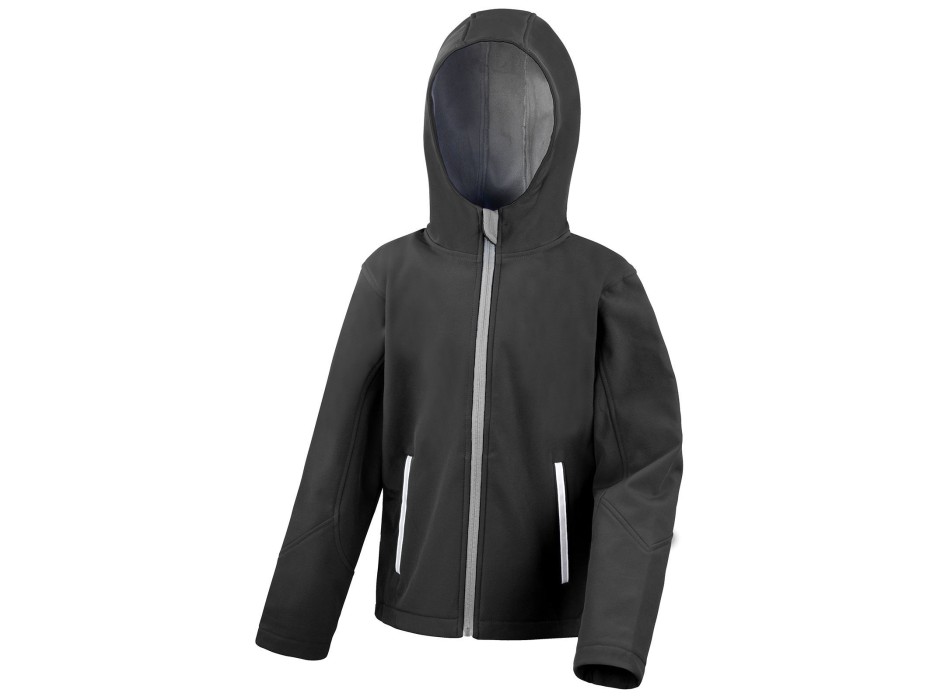 Junior Hooded Soft Shell Jacket FullGadgets.com