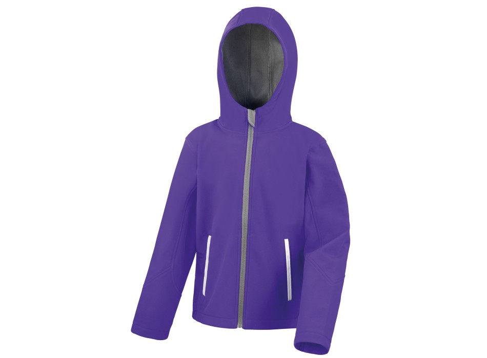Junior Hooded Soft Shell Jacket FullGadgets.com