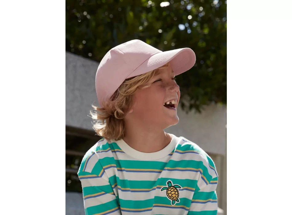 Junior Organic Cotton 5 Panel Cap FullGadgets.com