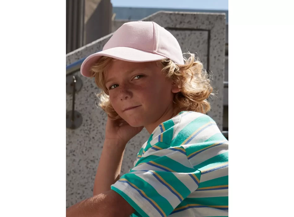 Junior Organic Cotton 5 Panel Cap FullGadgets.com
