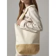 Jute Base Canvas Shopper FullGadgets.com