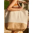 Jute Base Canvas Tote XL FullGadgets.com