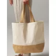 Jute Base Canvas Tote FullGadgets.com