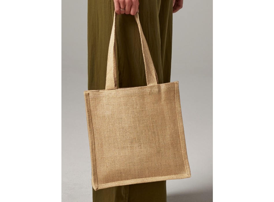Jute Compact Tote FullGadgets.com