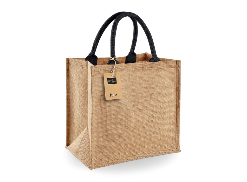 JUTE MIDI TOTE 100%J 30X30X19 FullGadgets.com
