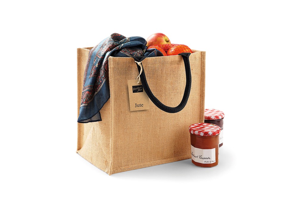 JUTE MIDI TOTE 100%J 30X30X19 FullGadgets.com
