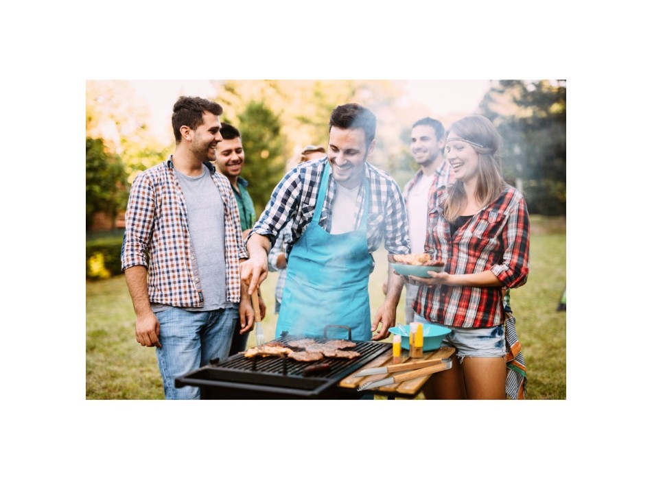 KABSA. Set di utensili per barbecue in scatola di bambù FullGadgets.com