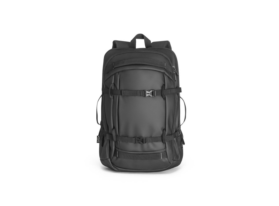 KAMPALA. Zaino porta computer in poliestere riciclato ad alta densità 900D, con il rivestimento resistente all'acqua e la fodera in poliestere riciclato 210D 17'3" FullGadgets.com