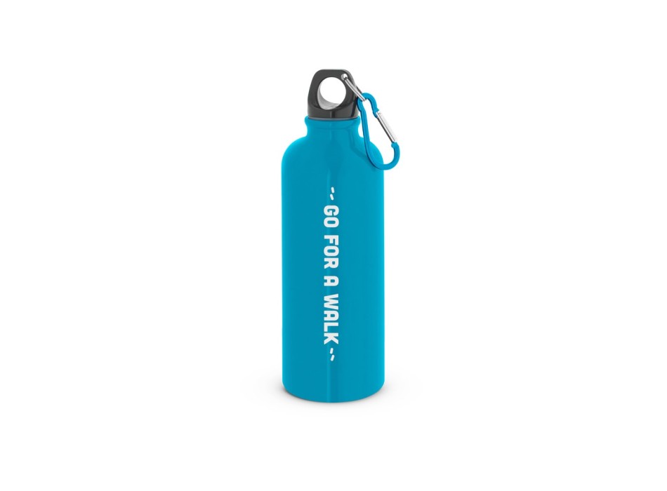 KELCE. Borraccia in acciaio inossidabile con parete singola e moschettone 550 ml FullGadgets.com