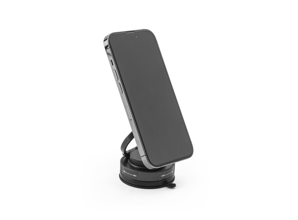 KEPLER. Supporto magnetico per cellulare con sistema di fissaggio a vuoto per superfici lisce e non lisce (rotazione a 360º) FullGadgets.com