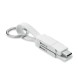 KEY C - Portachiavi con cavo di carica FullGadgets.com