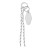 KEYBRAID - Portachiavi corda intrecciata