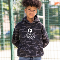 Kids Camo Hoodie 70% Cotone 30% Poliestere Personalizzabile |AWDis hoods