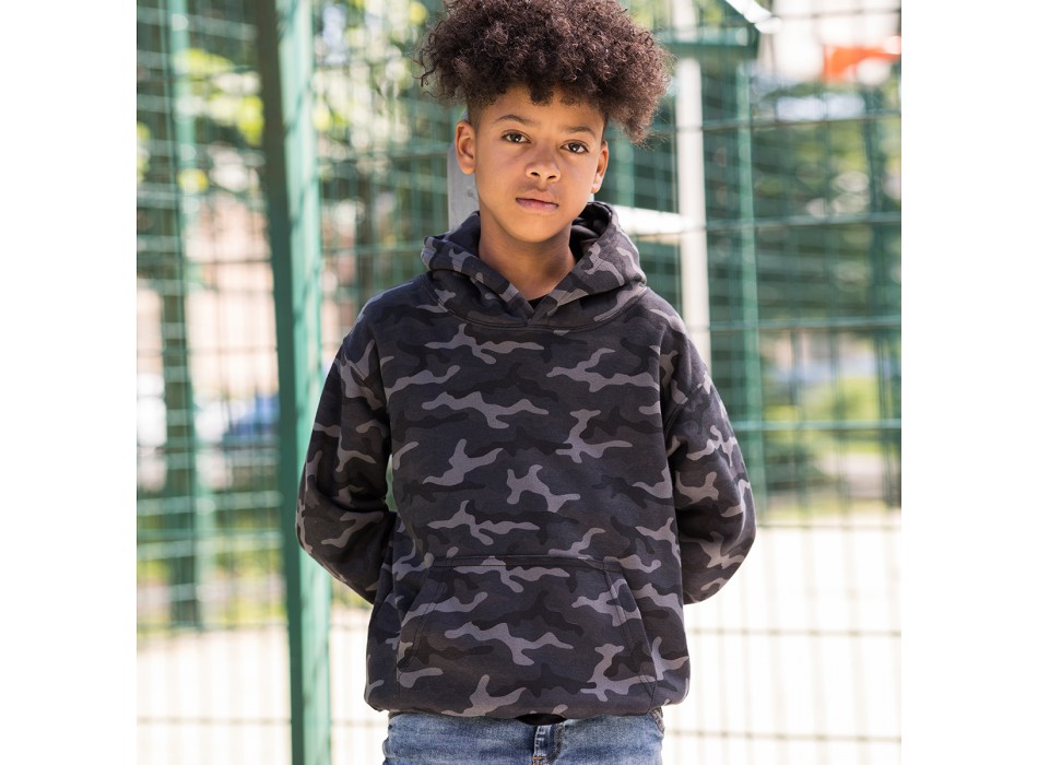 Kids Camo Hoodie70%C30%P FullGadgets.com
