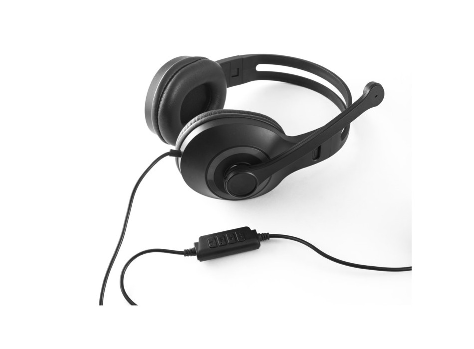 KILBY. Cuffie regolabili con microfono in ABS e PP FullGadgets.com