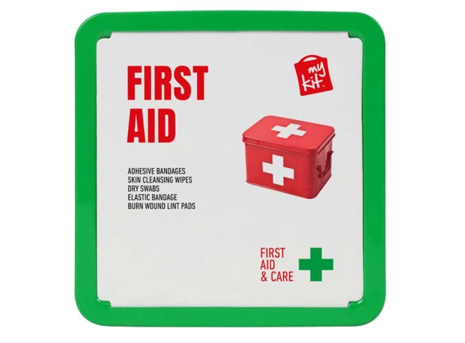 Kit di primo soccorso in scatola di latta Mykit FullGadgets.com
