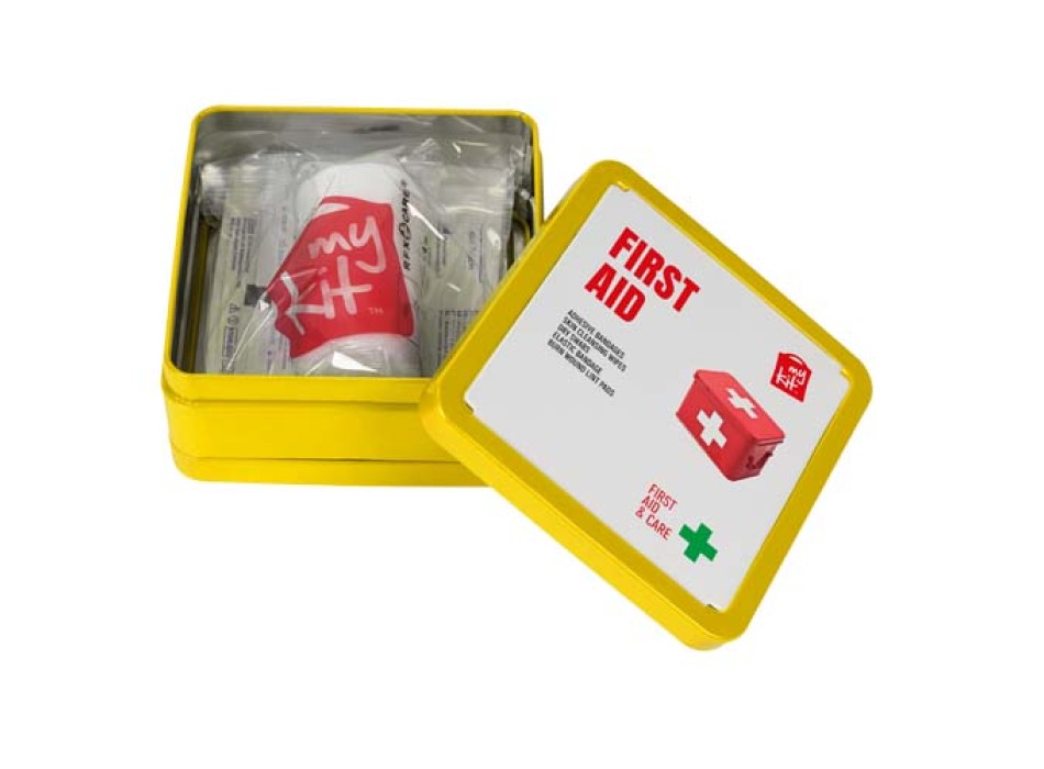 Kit di primo soccorso in scatola di latta Mykit FullGadgets.com