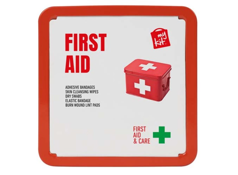 Kit di primo soccorso in scatola di latta Mykit FullGadgets.com
