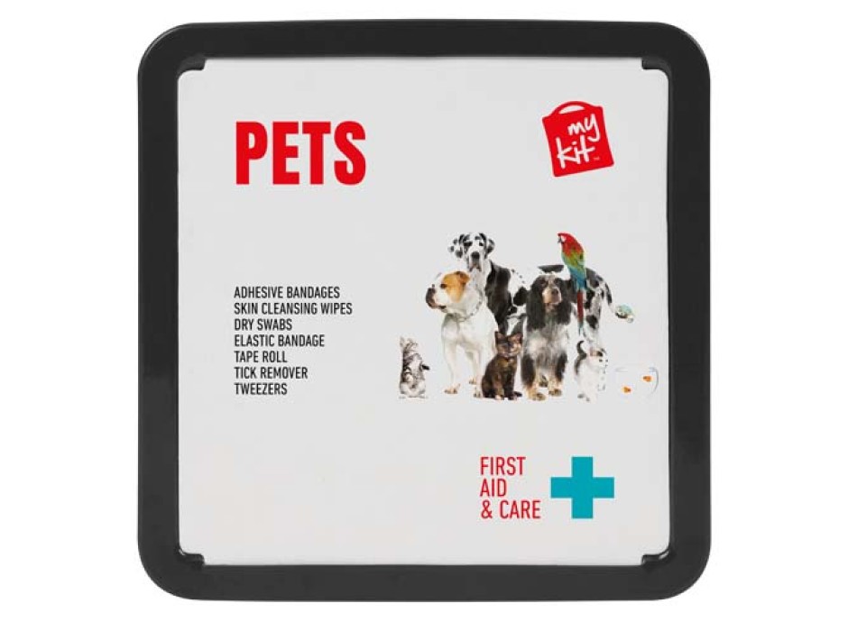 Kit di primo soccorso in scatola di latta per animali domestici MyKit FullGadgets.com