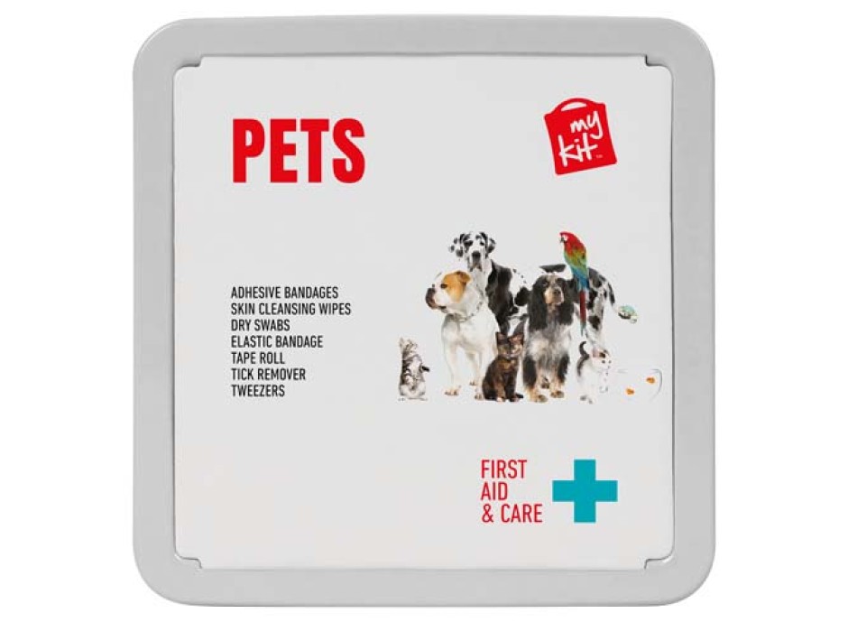 Kit di primo soccorso in scatola di latta per animali domestici MyKit FullGadgets.com