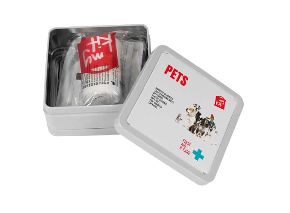 Kit di primo soccorso in scatola di latta per animali domestici MyKit FullGadgets.com