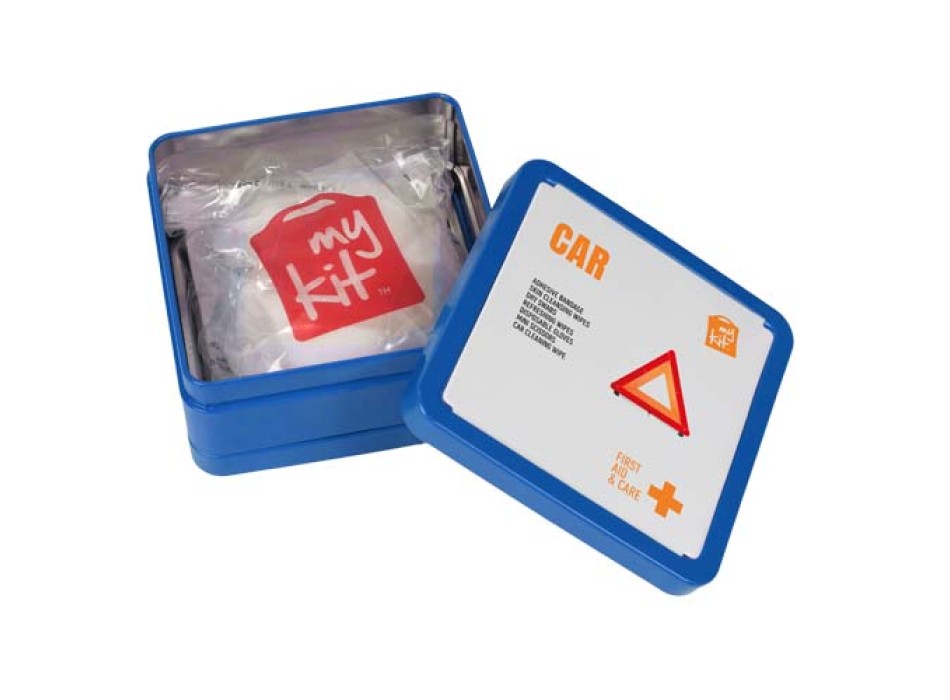 Kit di primo soccorso in scatola di latta per auto MyKit FullGadgets.com