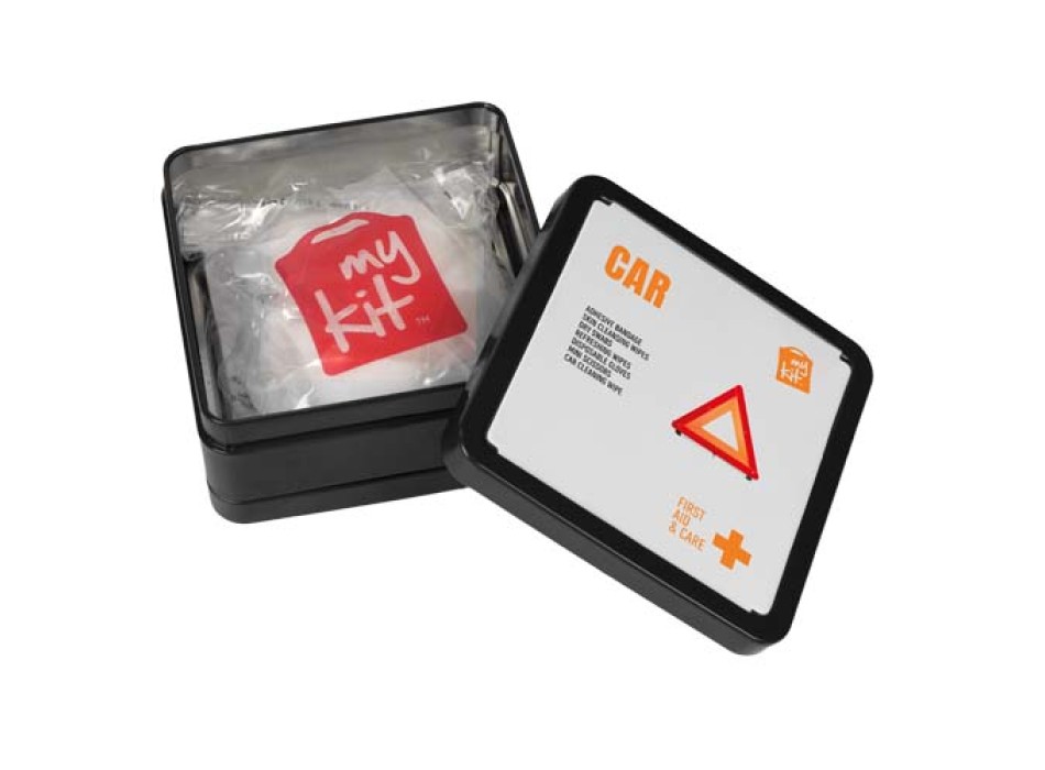 Kit di primo soccorso in scatola di latta per auto MyKit FullGadgets.com