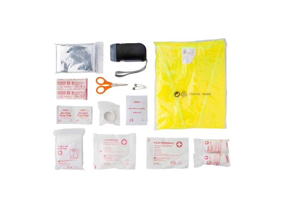 Kit di pronto soccorso per auto Hazel | 40 pz | Solo UE FullGadgets.com