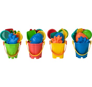 Kit giochi da spiaggia per bambini in PP riciclato Mateo FullGadgets.com