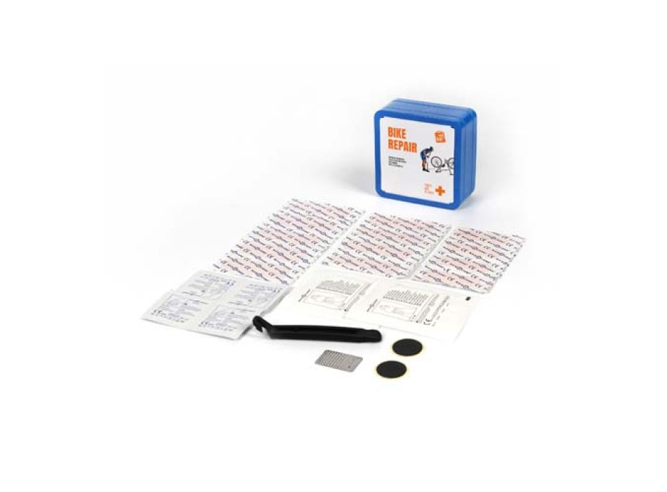 Kit per la riparazione delle biciclette in scatola di latta MyKit FullGadgets.com