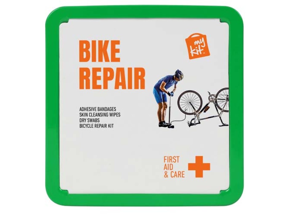 Kit per la riparazione delle biciclette in scatola di latta MyKit FullGadgets.com