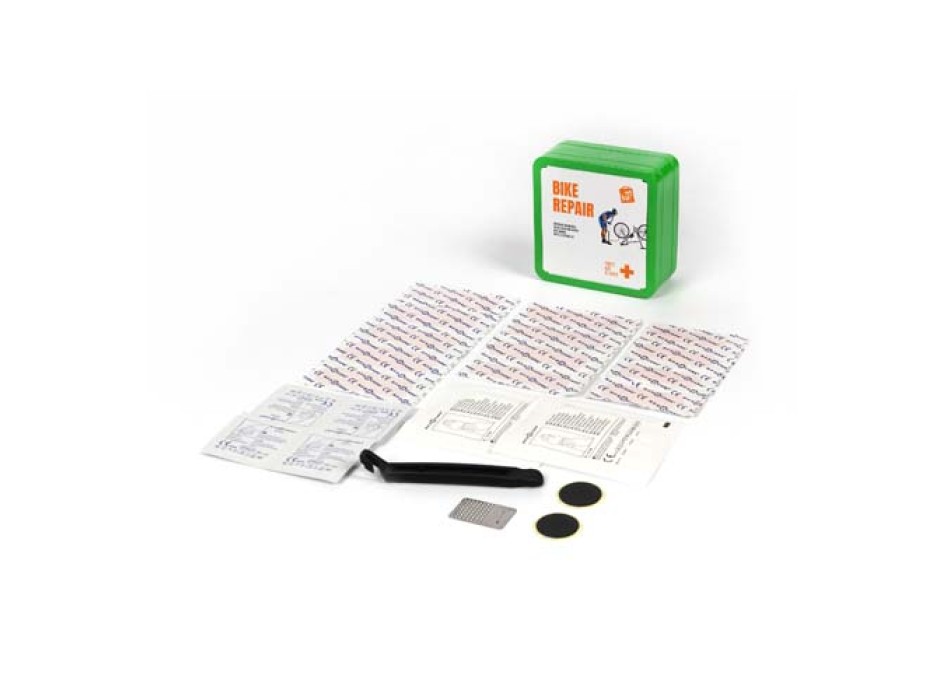 Kit per la riparazione delle biciclette in scatola di latta MyKit FullGadgets.com