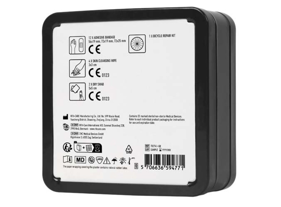 Kit per la riparazione delle biciclette in scatola di latta MyKit FullGadgets.com