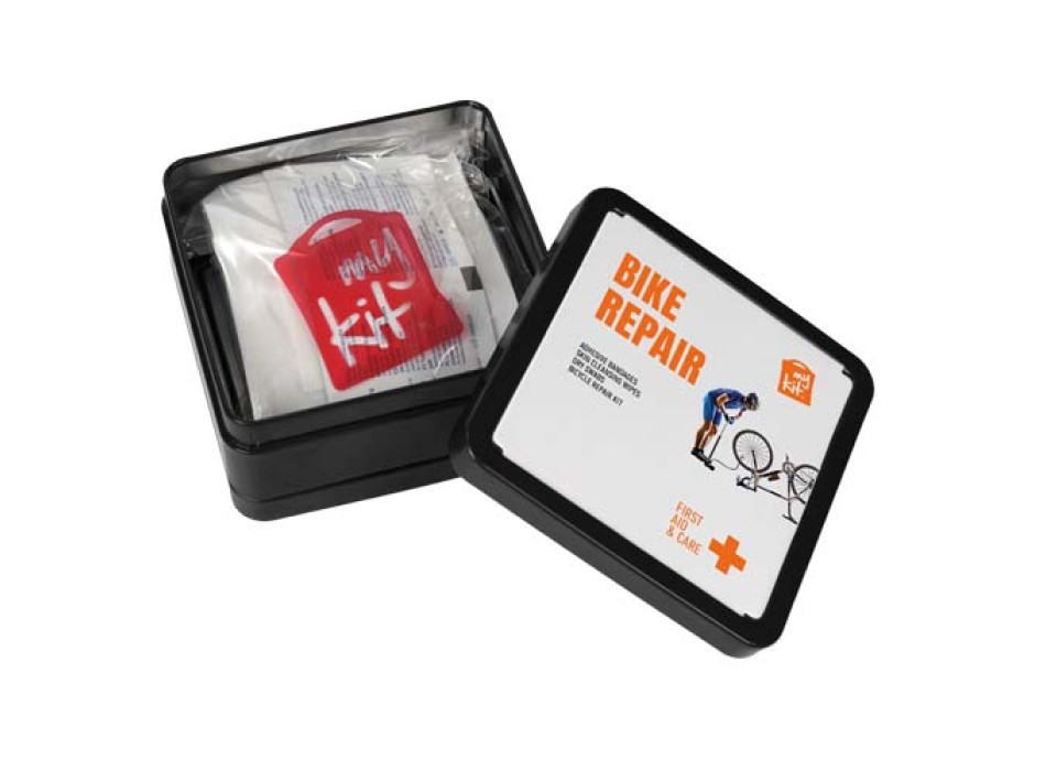 Kit per la riparazione delle biciclette in scatola di latta MyKit FullGadgets.com