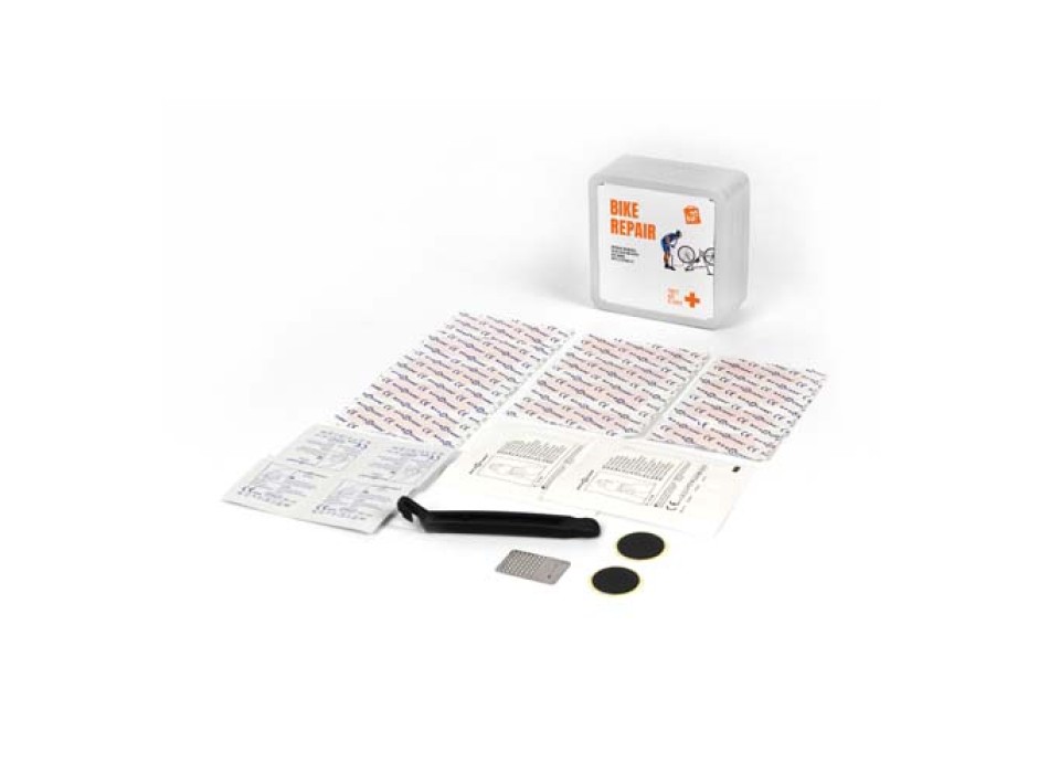 Kit per la riparazione delle biciclette in scatola di latta MyKit FullGadgets.com