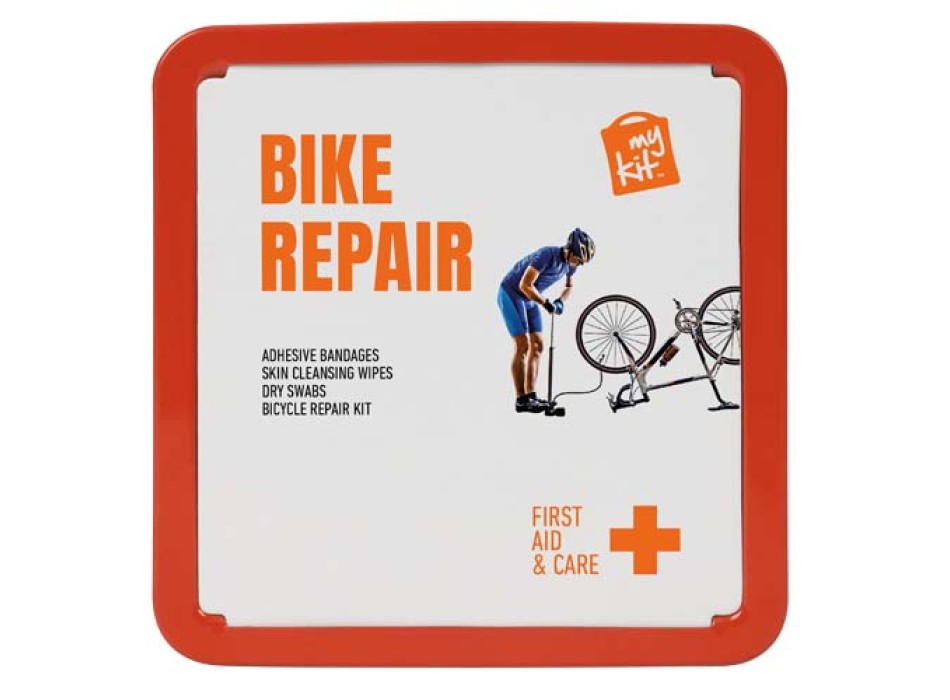Kit per la riparazione delle biciclette in scatola di latta MyKit FullGadgets.com