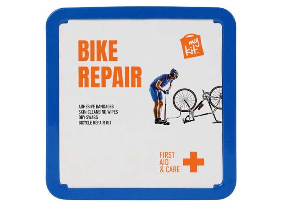 Kit per la riparazione delle biciclette in scatola di latta MyKit FullGadgets.com