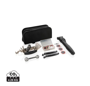 Kit riparazione per bicicletta 17 pezzi FullGadgets.com