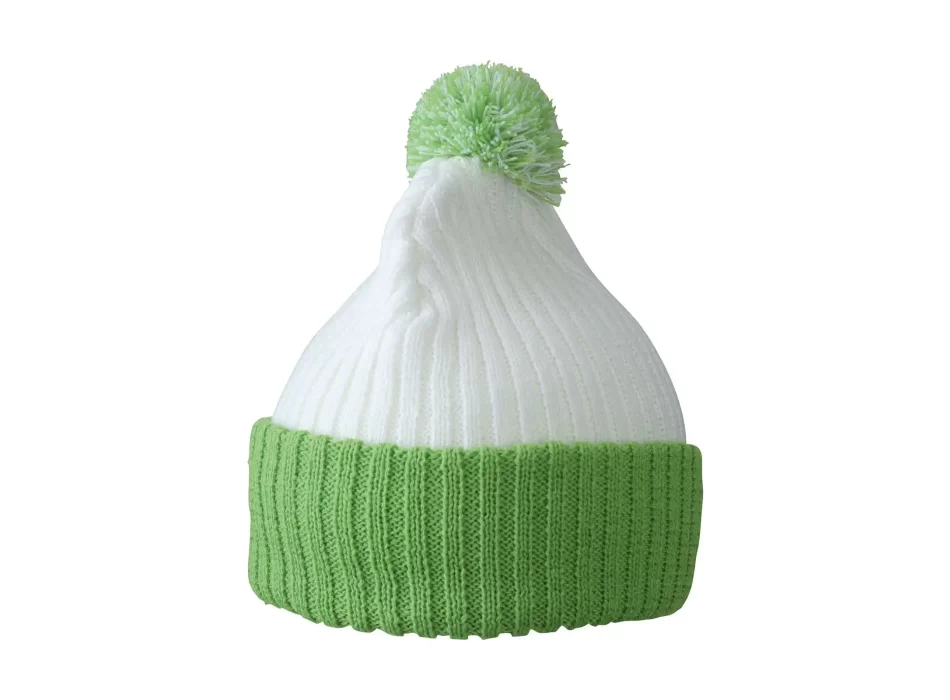 Knitted Cap with Pompon FullGadgets.com