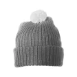 Knitted Cap with Pompon FullGadgets.com