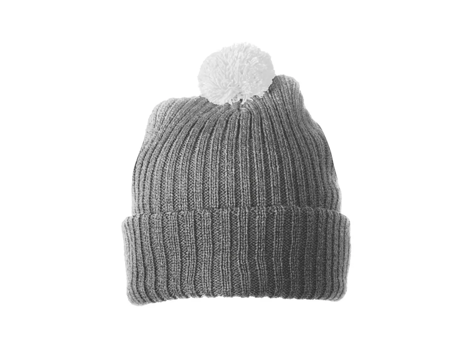 Knitted Cap with Pompon FullGadgets.com