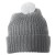 Cappello con Pompon Knitted 100% Poliestere Personalizzabile M&B