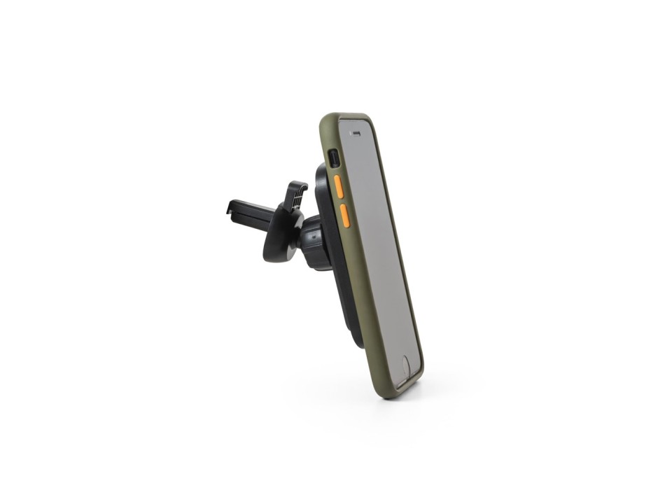 KOCH. Supporto per smartphone da auto con caricatore magnetico wireless 15W in ABS riciclato (100% rABS) FullGadgets.com